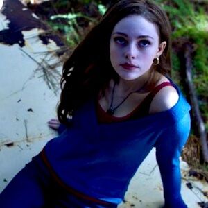 SA Burgundy Lace Trim Tank ASO Hope Mikaelson